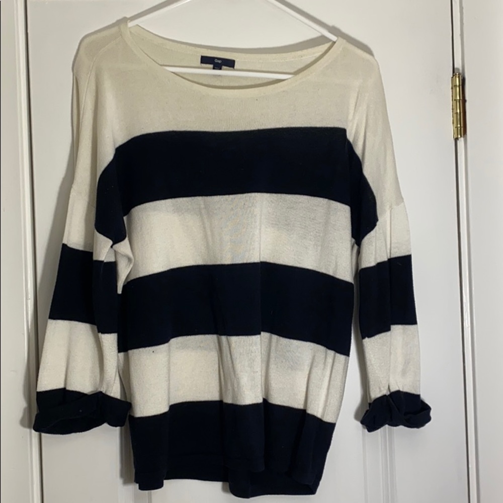 Slouchy striped Gap sweater